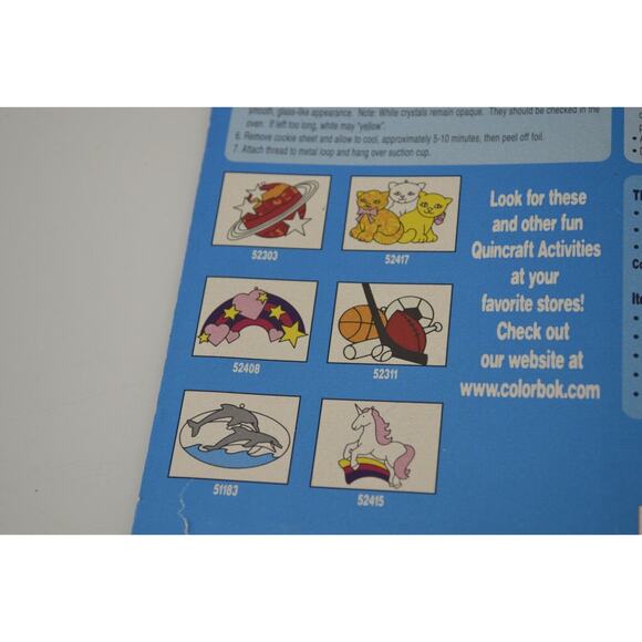 Vintage Toy Fun Makit & Bakit Stained Glass Painted Horse Pony Sun Catcher - Picture 13 of 13